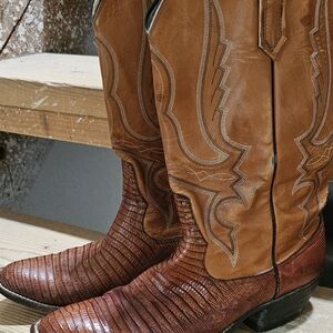 Vintage RIOS OF MERCEDES Mens Cowboy Boots